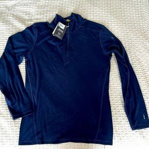 Smartwool Baselayer (Men) Merino 250 1/4 zip *deep navy*